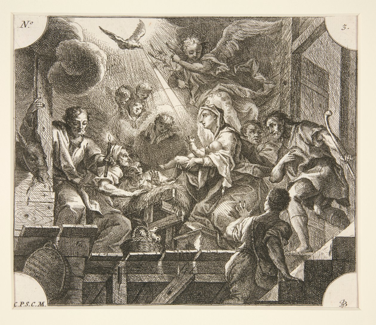 Horoskop autorstwa Johann Georg Bergmuller