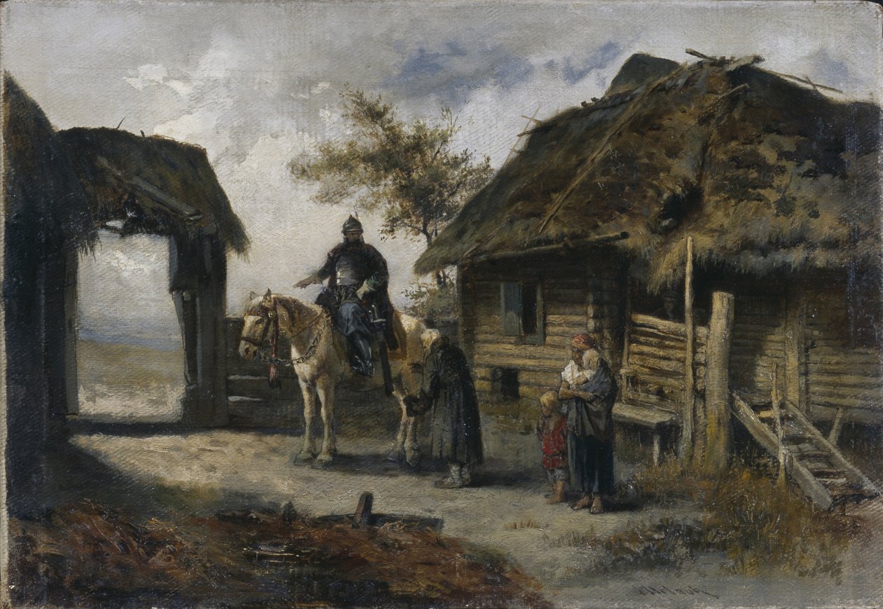 Bojar, 1879 autorstwa Johann Georg Christian Urlaub