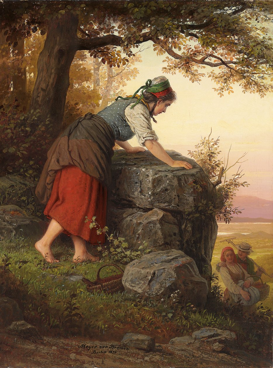 Zdradzony, 1875 autorstwa Johann Georg Meyer