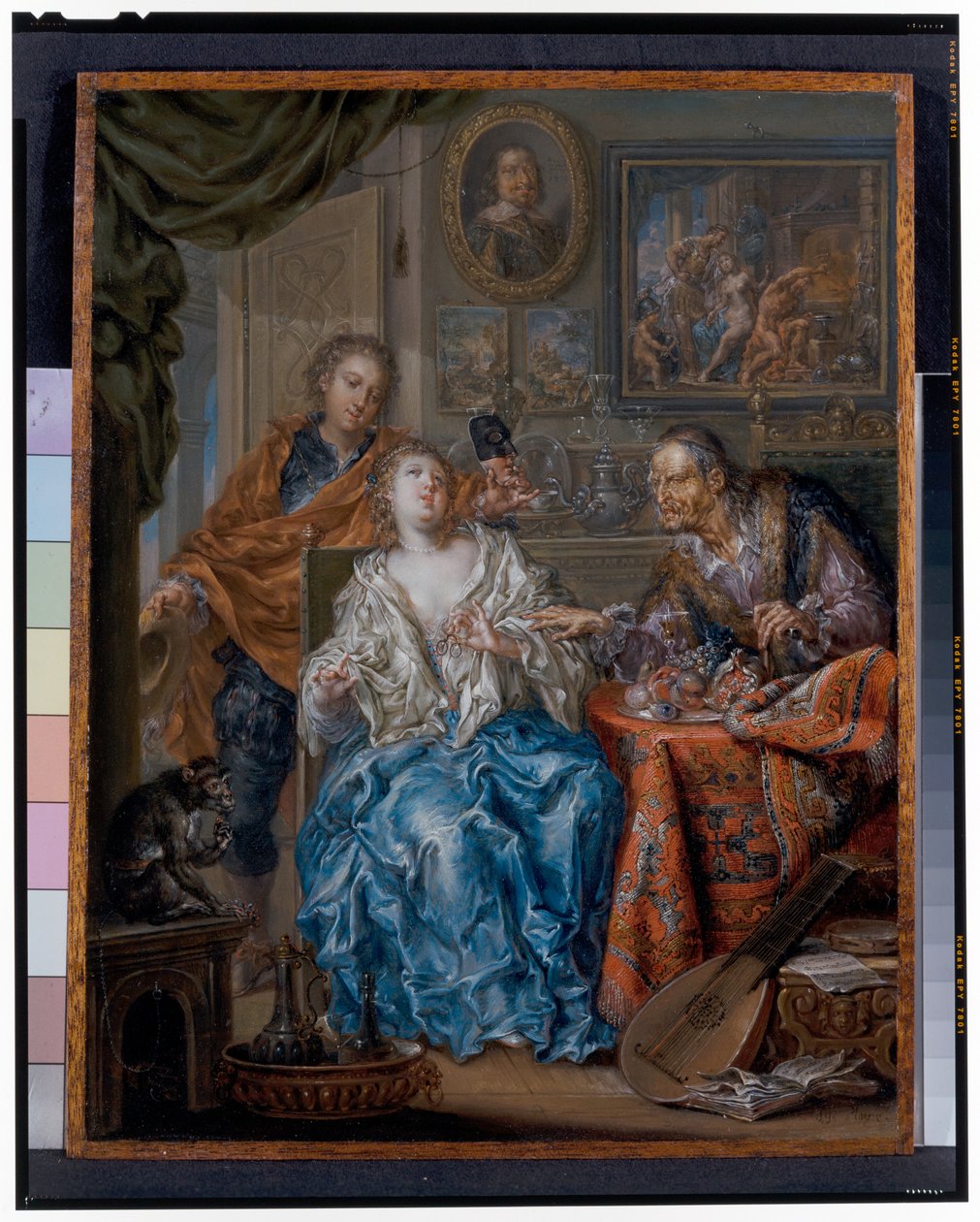 Alegorie miłości autorstwa Johann Georg Platzer