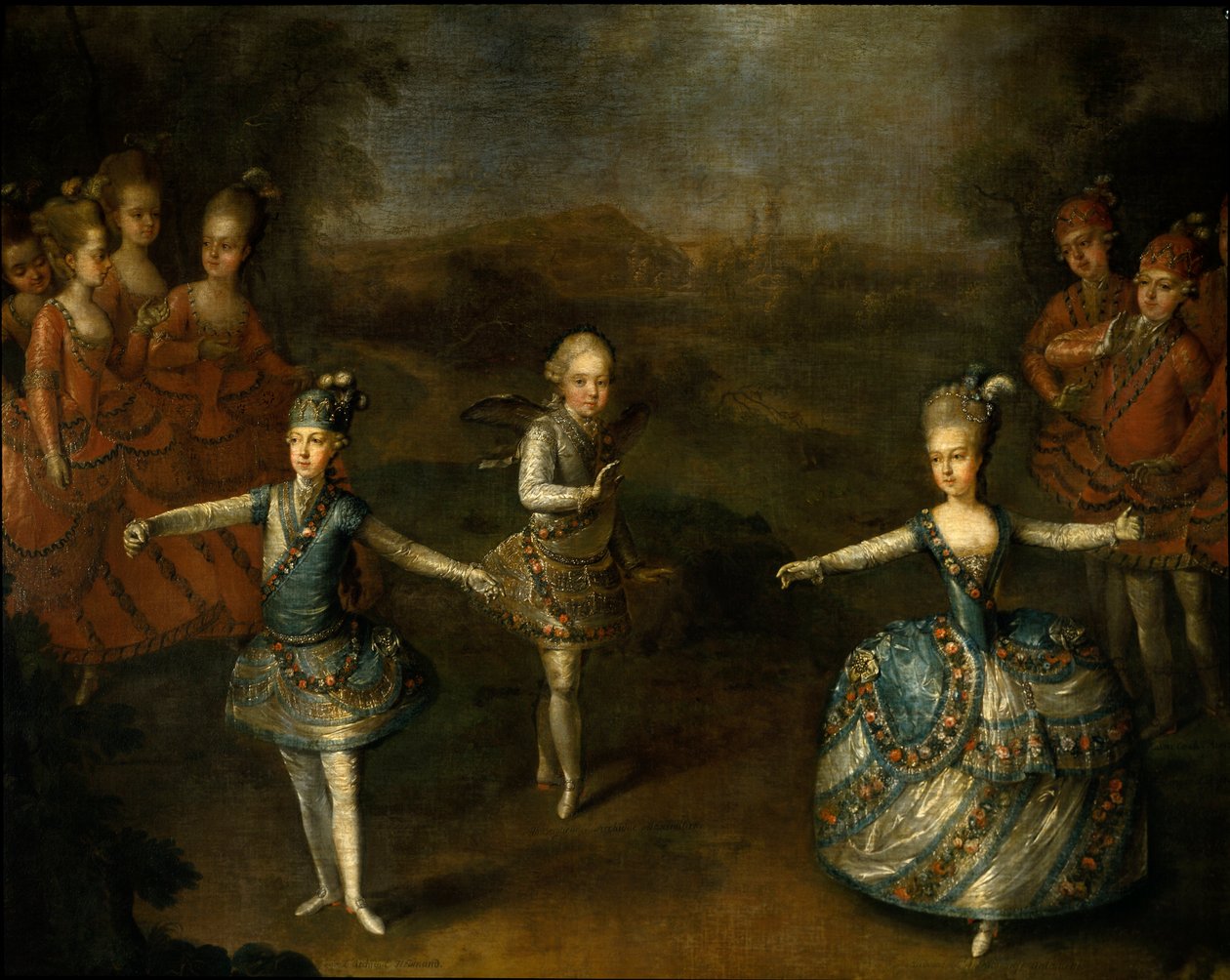 Reprezentacja ballet le triumphe de l