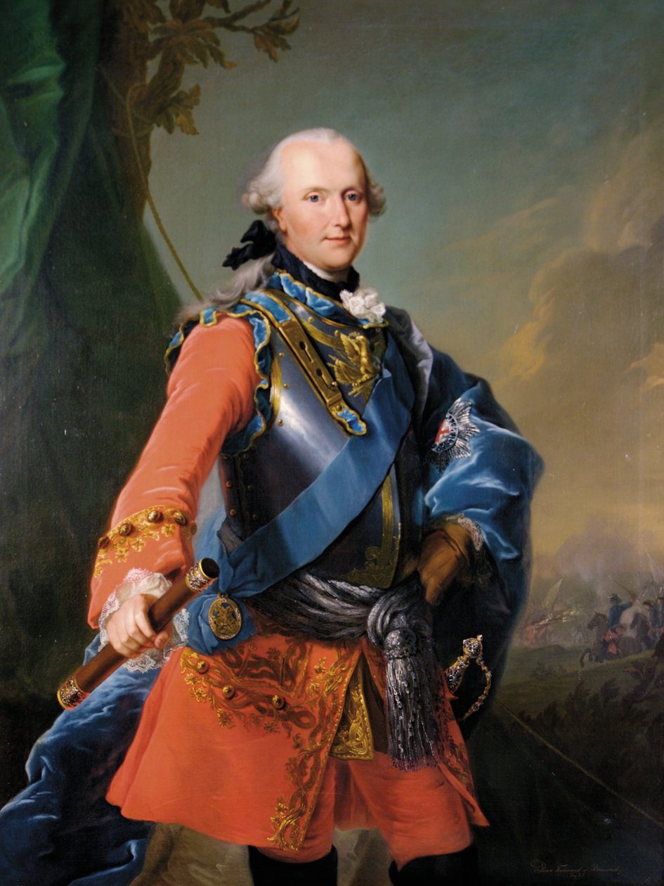 Książę Ferdynand, książę Brunszwik-Lüneburg, 1759 autorstwa Johann Georg Ziesenis