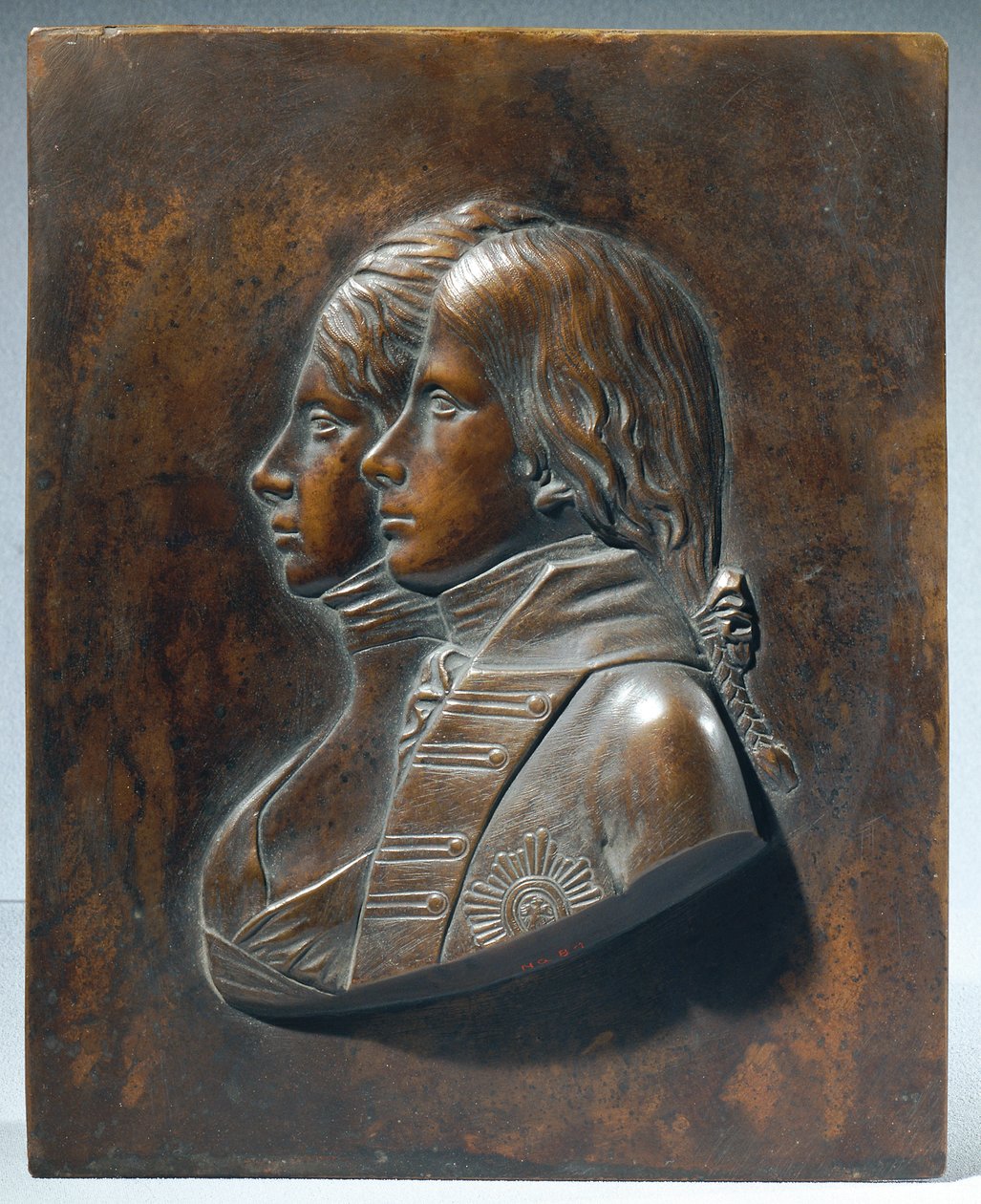 Fryderyka Wilhelma III. jako książę koronny z żoną Luise von Mecklenburg-Strelitz autorstwa Johann Gottfried Schadow
