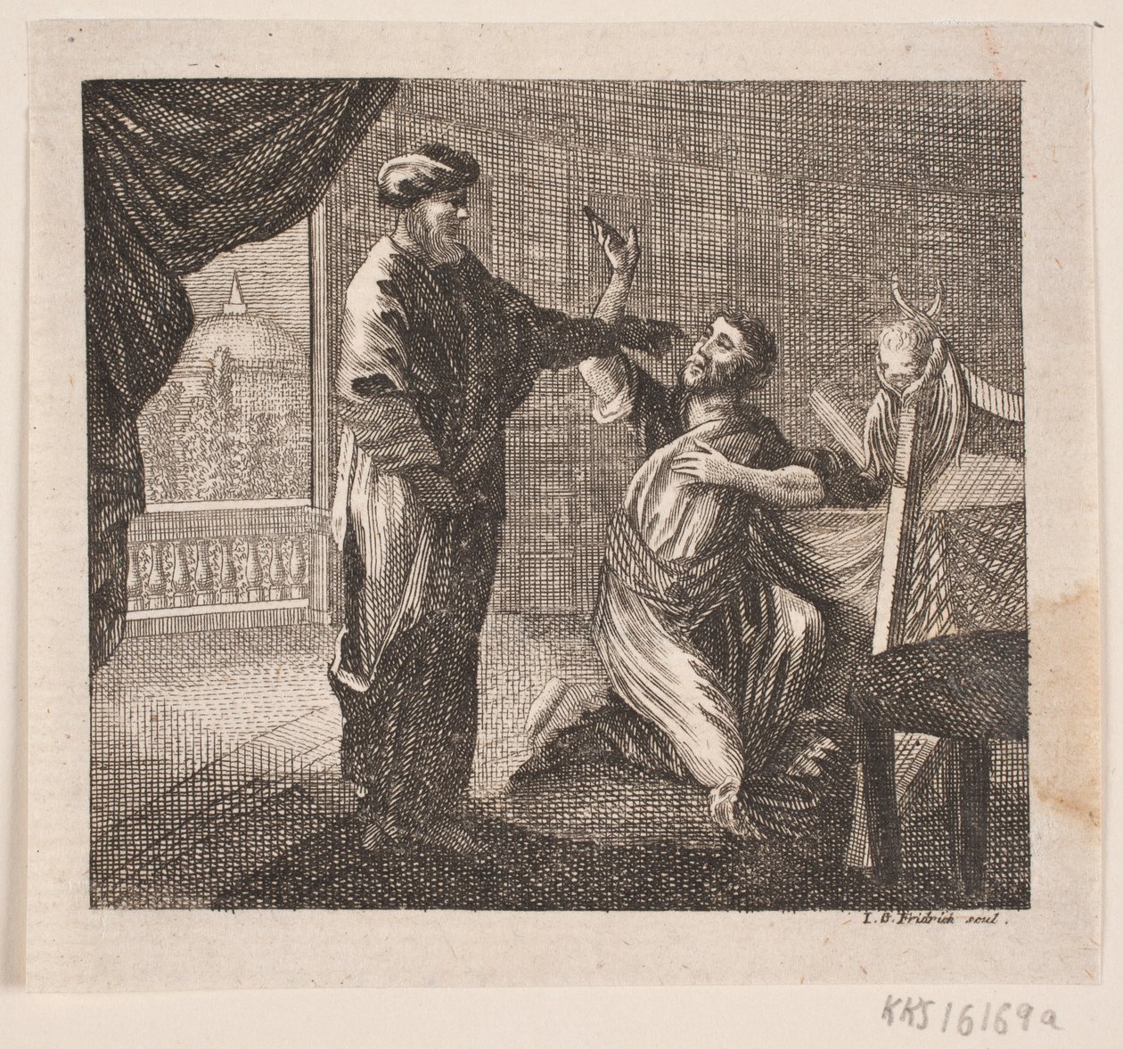 Winieta dla H. Niemeyera „Charakterystyka biblijna” autorstwa Johann Gottlieb Friedrich