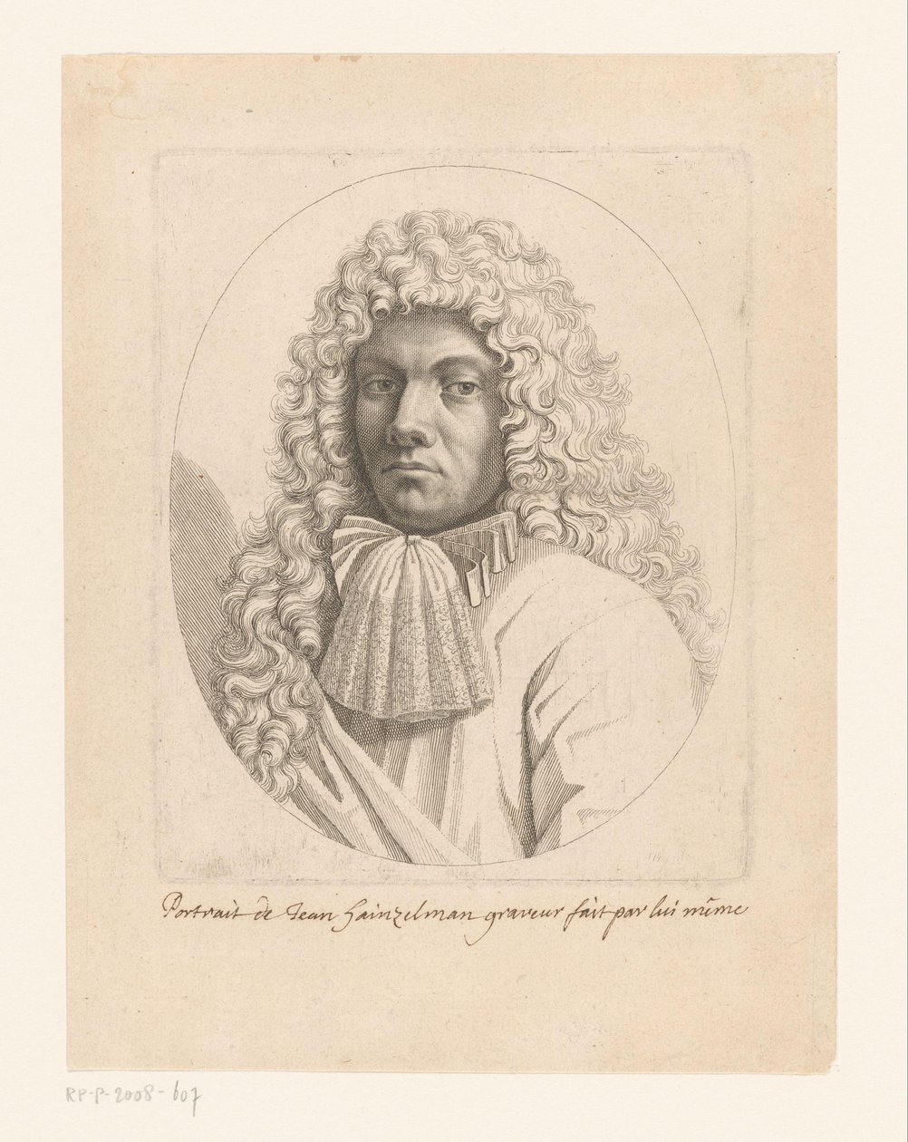 Możliwy autoportret Johanna Hainzelmanna autorstwa Johann Hainzelmann (possibly)