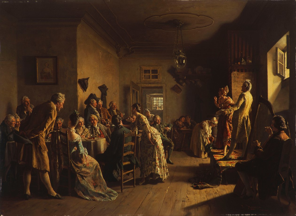Aktorzy; Aktorzy, autorstwa Johann Hamza