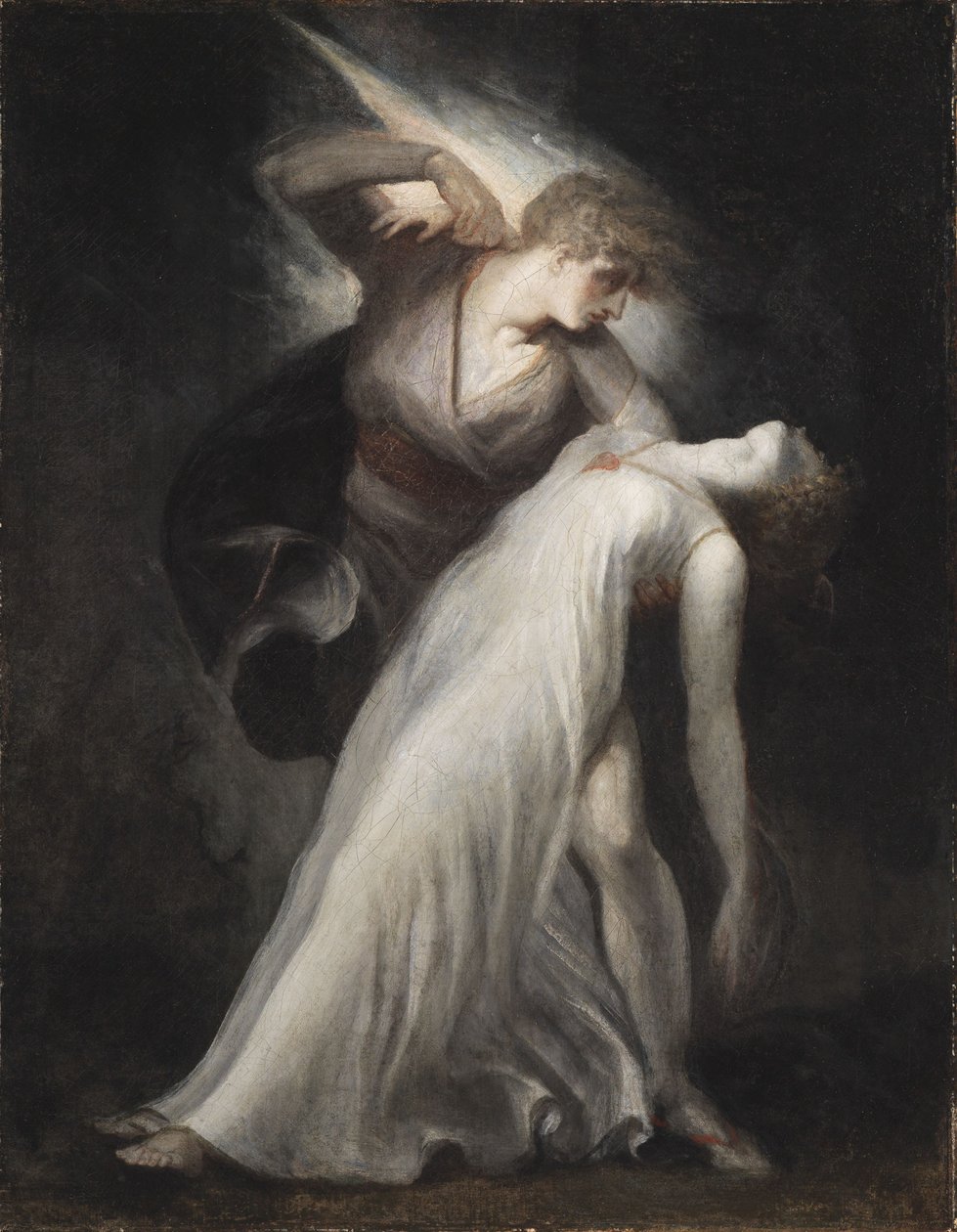 Celadon i Amelia autorstwa Johann Heinrich Füssli