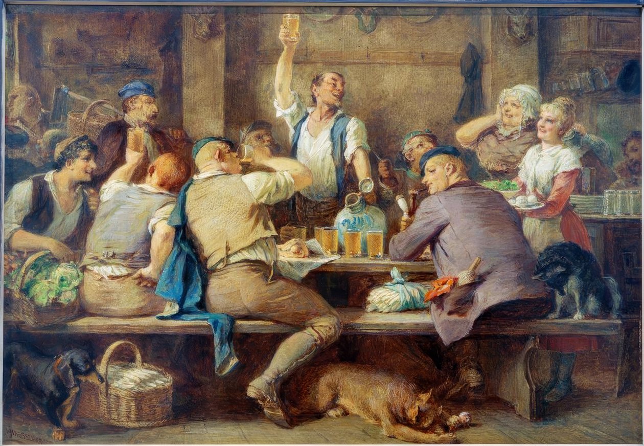 Winiarnia Apple w Sachsenhausen autorstwa Johann Heinrich Hasselhorst