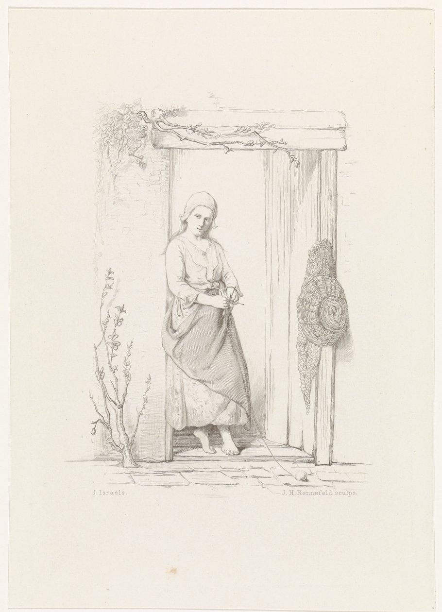 Knitter Dzieci morza (tytuł serialu) autorstwa Johann Heinrich Maria Hubert Rennefeld