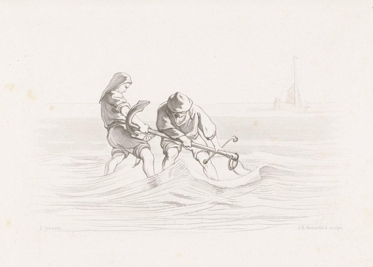 Kotwica Dzieci morza (tytuł serialu) autorstwa Johann Heinrich Maria Hubert Rennefeld