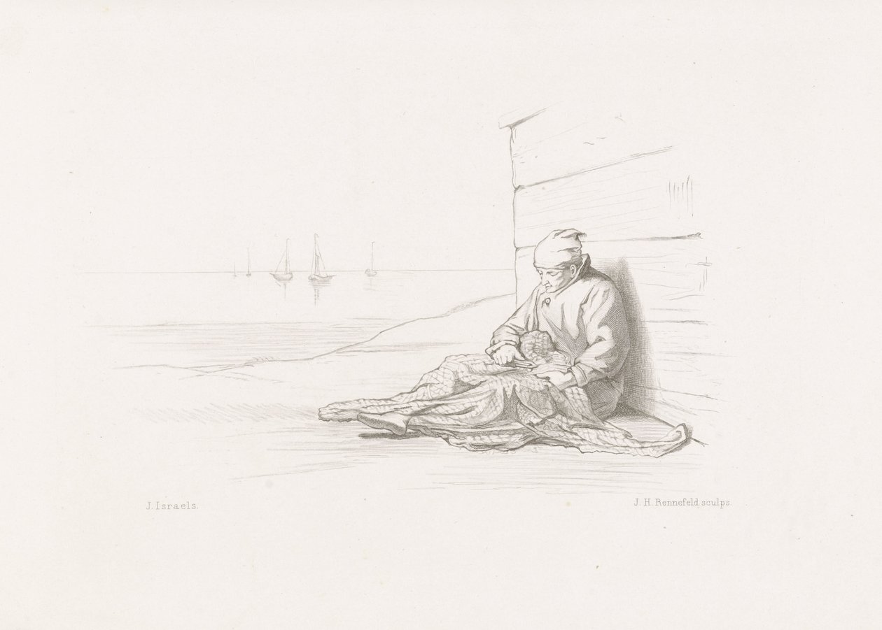 Siatki płacą Dzieci morza (tytuł serialu) autorstwa Johann Heinrich Maria Hubert Rennefeld