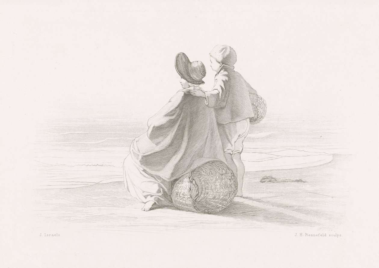 Wyjście Dzieci morza (tytuł serialu) autorstwa Johann Heinrich Maria Hubert Rennefeld
