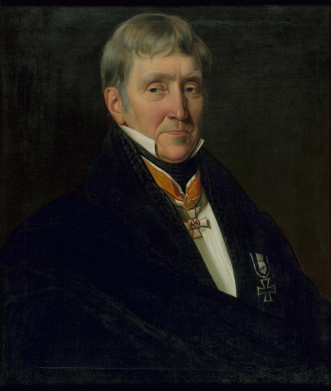 Portret Franza Gerharda Wegelera 1765-1848, 1839. autorstwa Johann Heinrich Richter