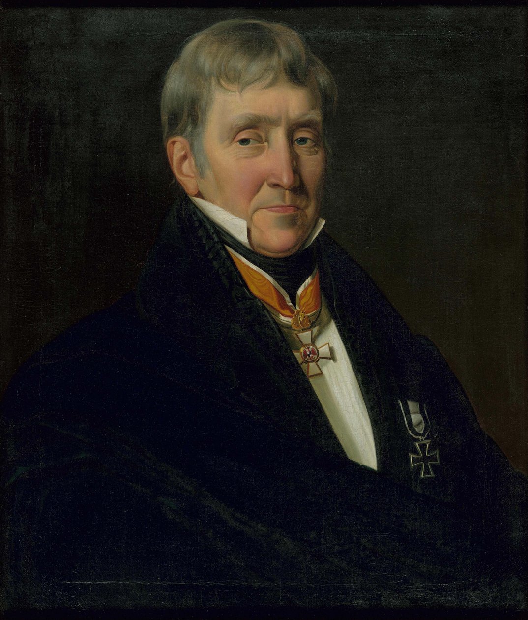 Portret Franza Gerharda Wegelera 1765-1848, 1839. autorstwa Johann Heinrich Richter
