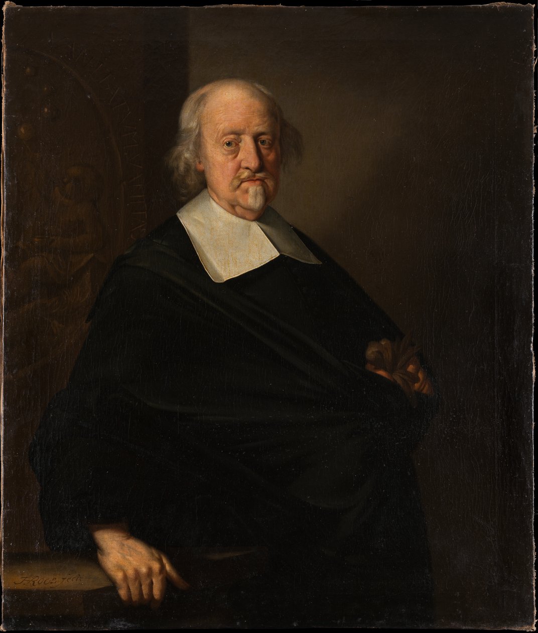 Portret Adolfa Ernsta von Humbrachta autorstwa Johann Heinrich Roos