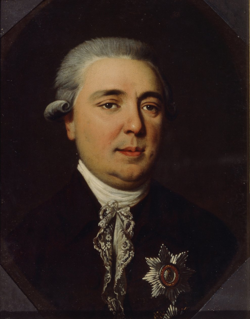 Portret hrabiego Aleksandra Romanowicza Woroncowa 1741-1805 autorstwa Johann Heinrich Schmidt