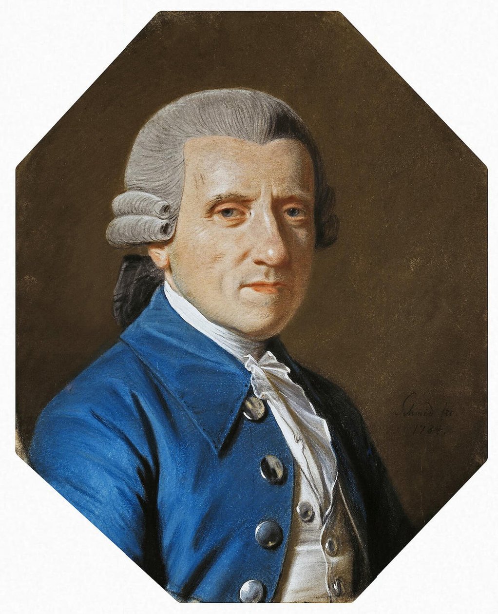 Portret Loewisa z Menar, 1784 autorstwa Johann Heinrich Schmidt