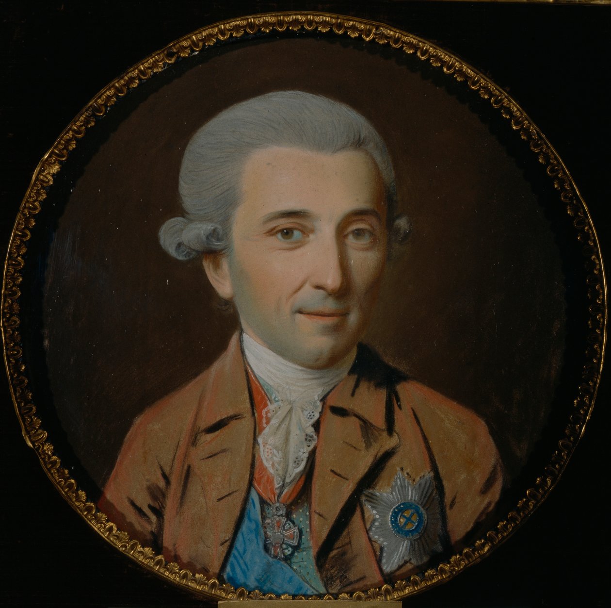 Portret księcia Nikołaja Iwanowicza Saltykowa 1736-1816, lata 80. XVIII wieku autorstwa Johann Heinrich Schmidt