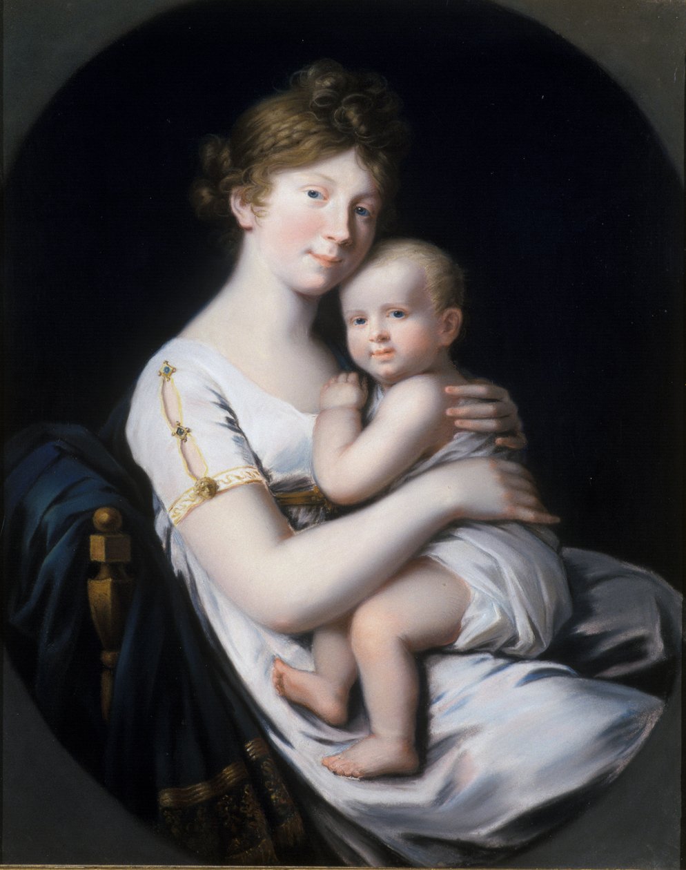 Księżniczka pruska Luiza z następcą tronu Fryderyka Wilhelma IV, 1796 autorstwa Johann Heinrich Schroder