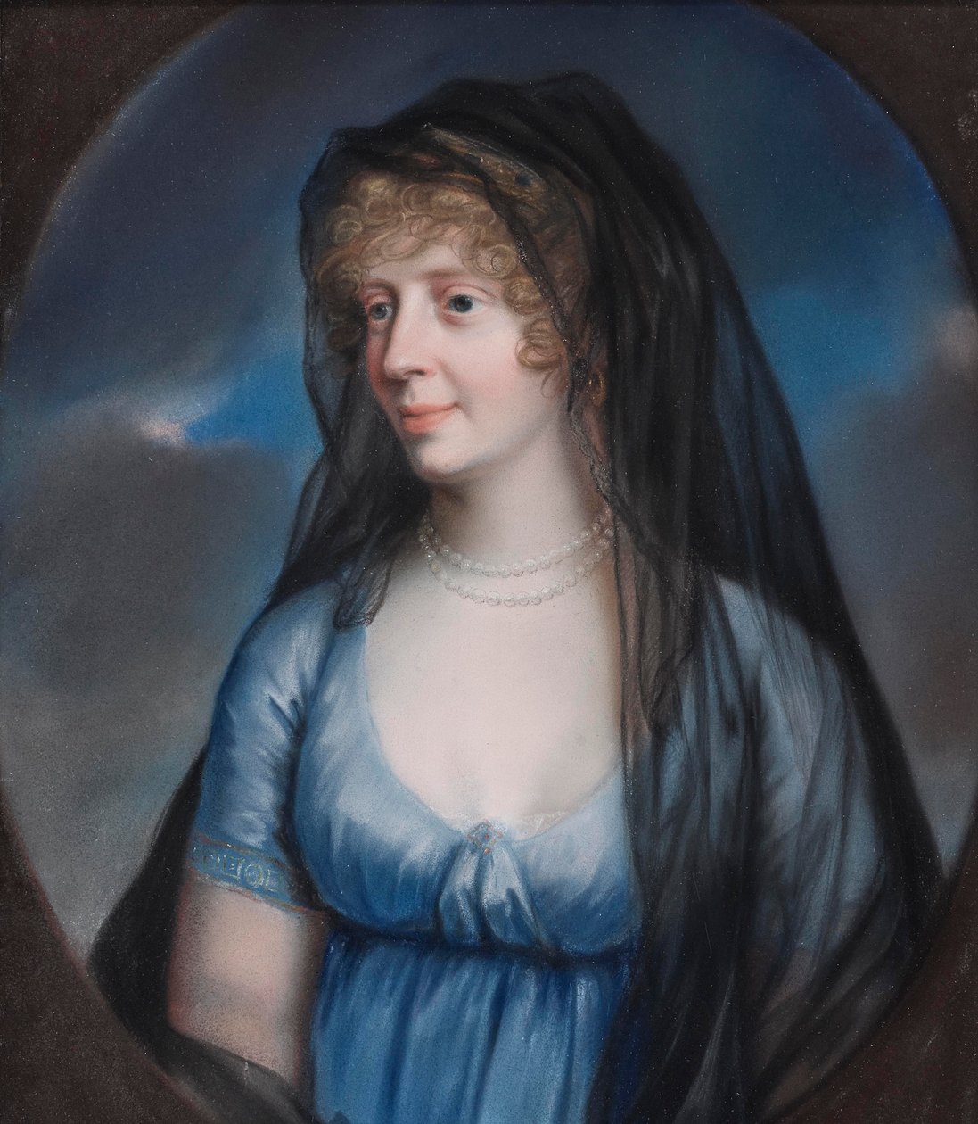 Johann Heinrich Schröder - księżniczka Luise von Stolberg-Gedern, owdowiała księżna Saksonii-Meiningen autorstwa Johann Heinrich Schroder