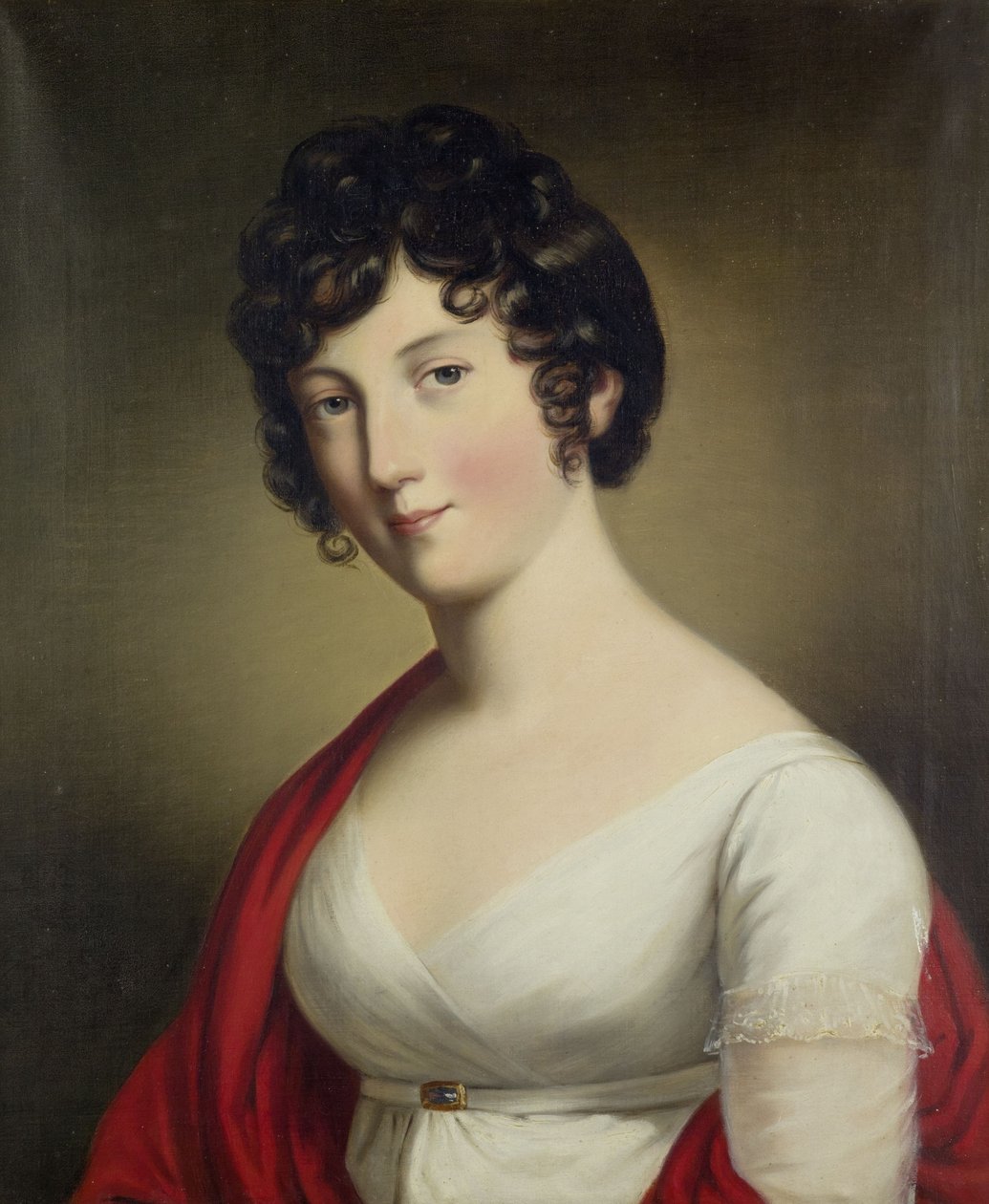 Maria Badeńska, księżna Brunszwiku - Wolfenbüttel autorstwa Johann Heinrich Schroder