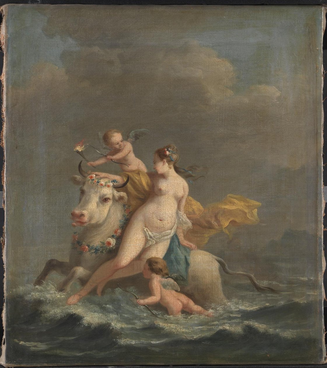 Gwałt Europy autorstwa Johann Heinrich Tischbein d.Æ.