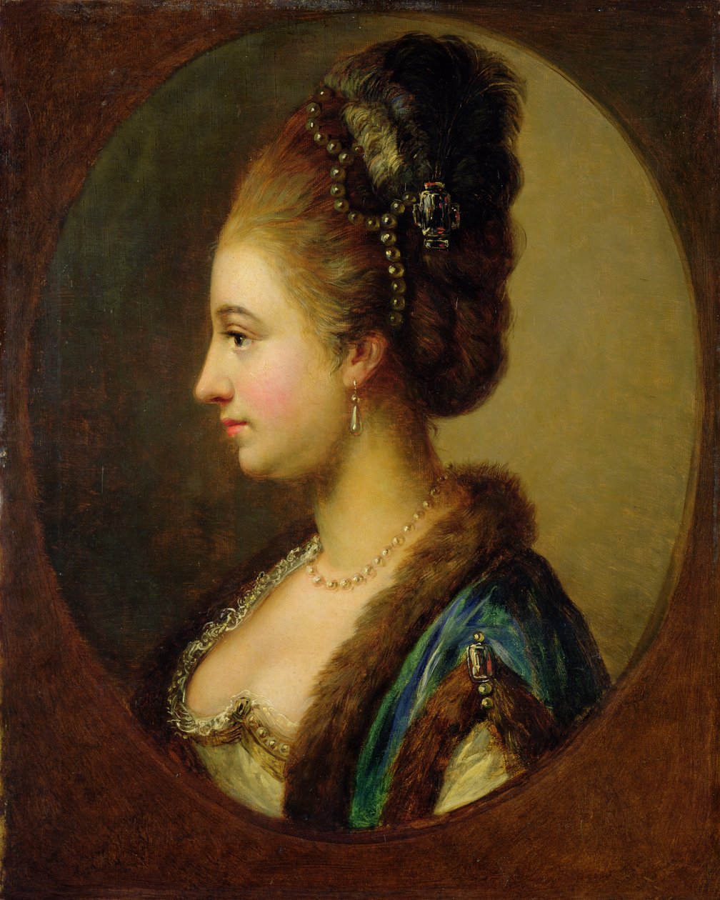 Filipińska Amalie, hrabina Hesji-Kassel autorstwa Johann Heinrich Wilhelm Tischbein