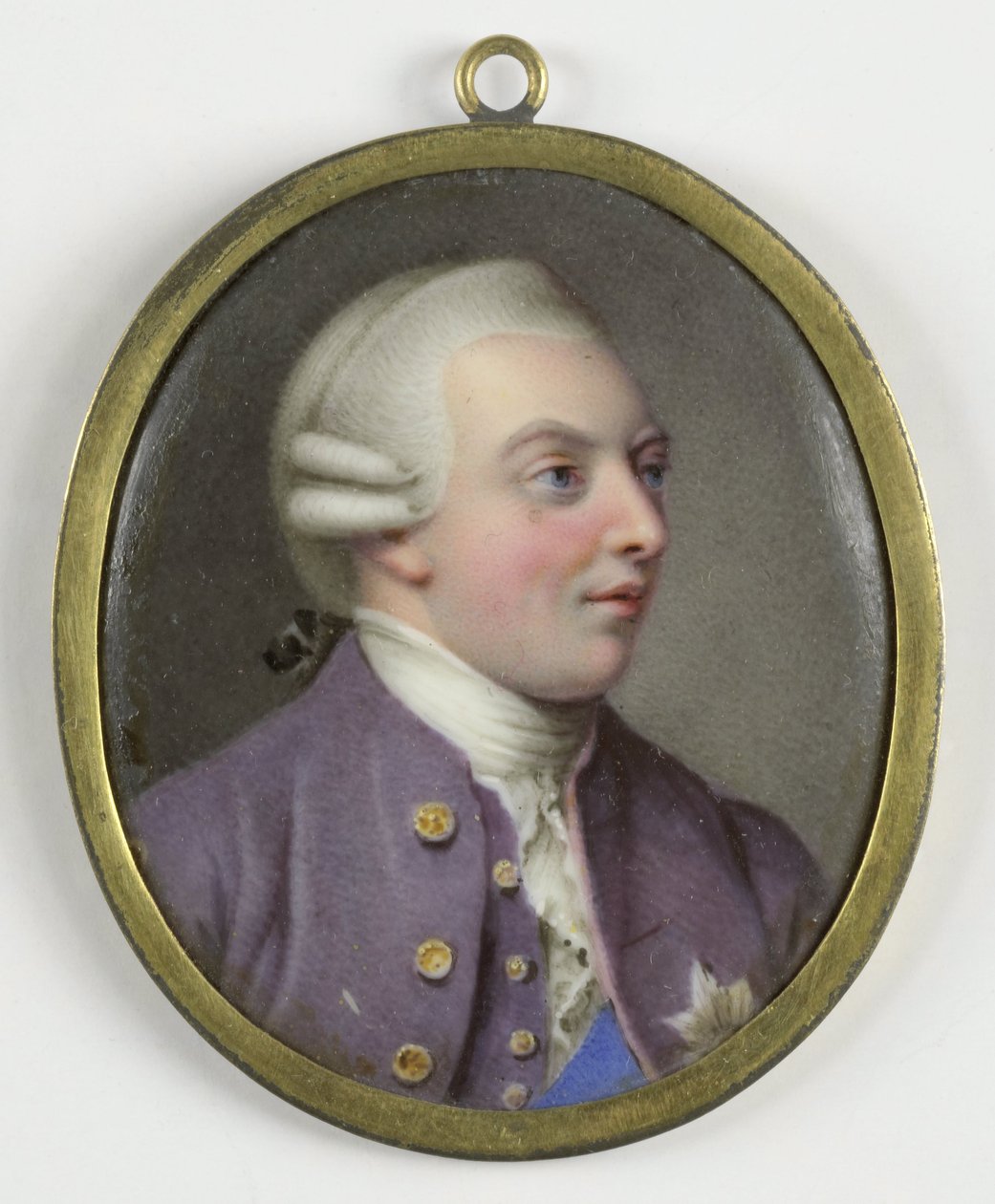 Portret Jerzego III (1738-1820), króla Anglii autorstwa Johann Heinrich von Hurter