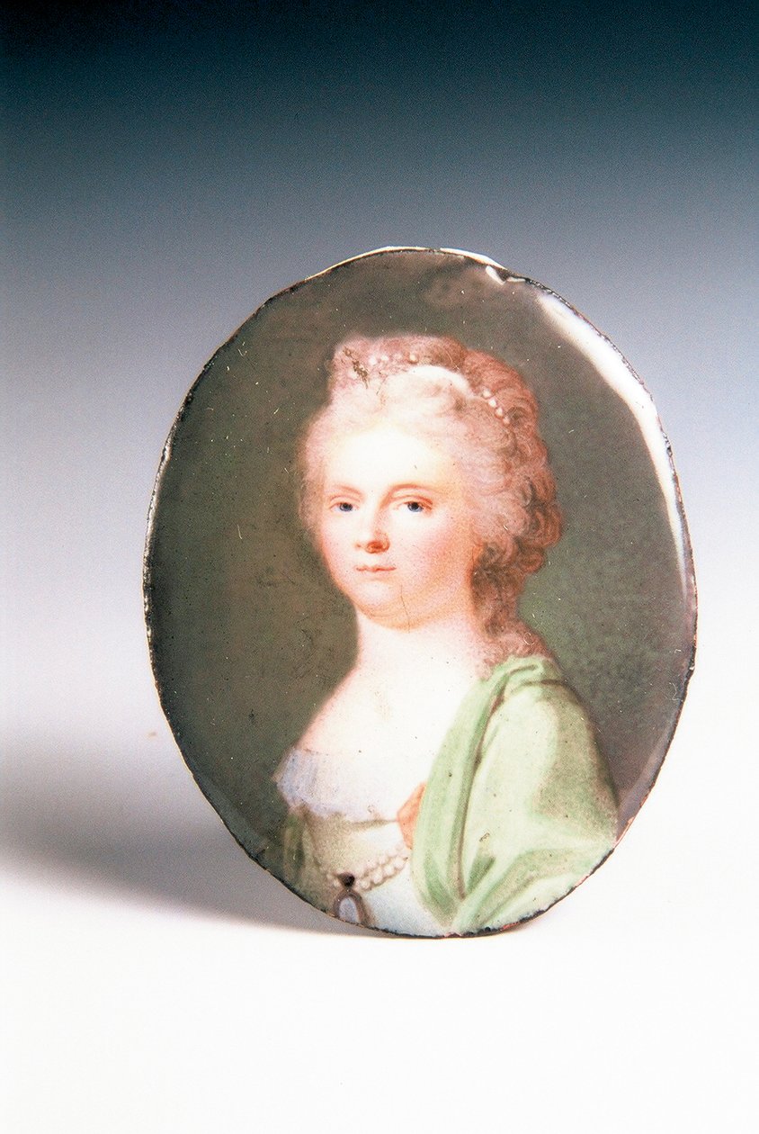 portret damy autorstwa Johann Ignaz Krafft
