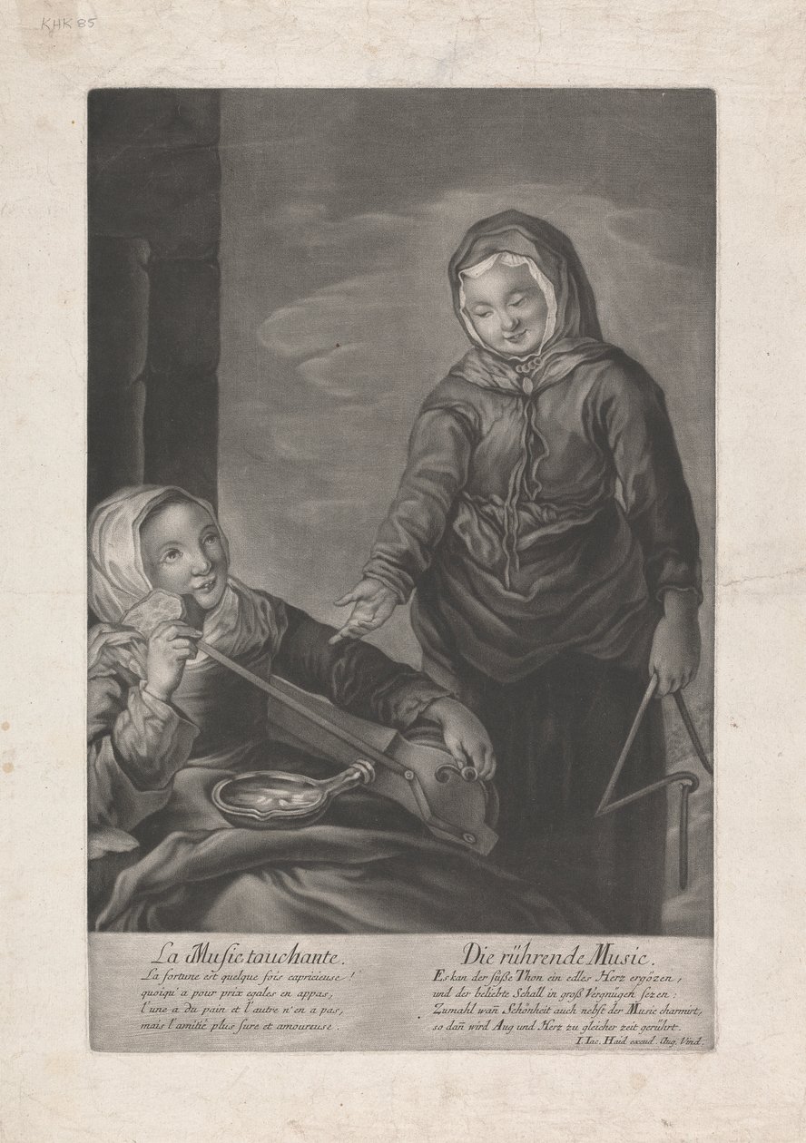 La music touchantepolish autorstwa Johann Jacobus Haid