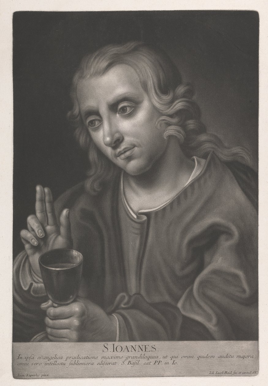 S.Ionnes autorstwa Johann Jacobus Haid