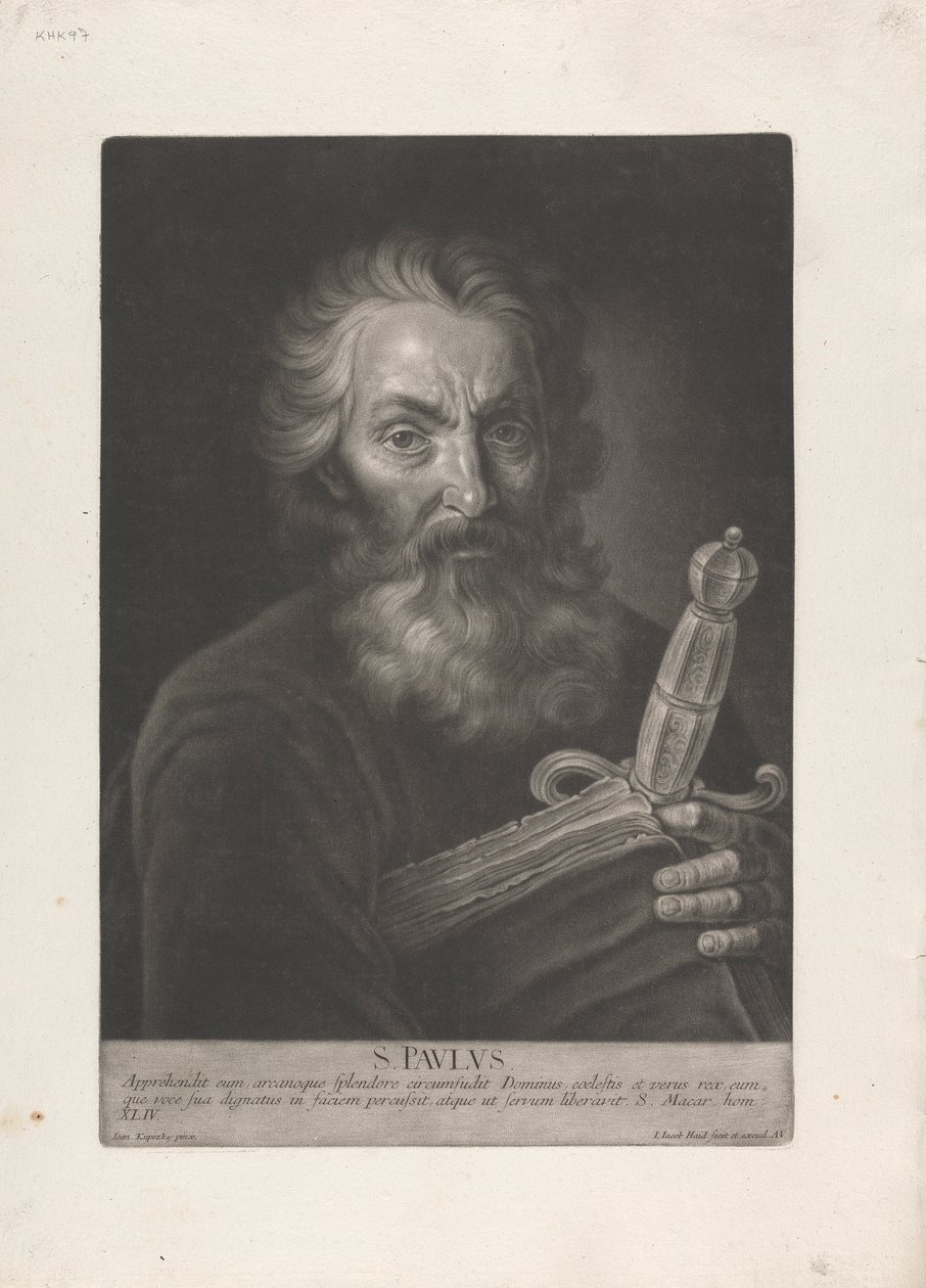 S. Paulus autorstwa Johann Jacobus Haid