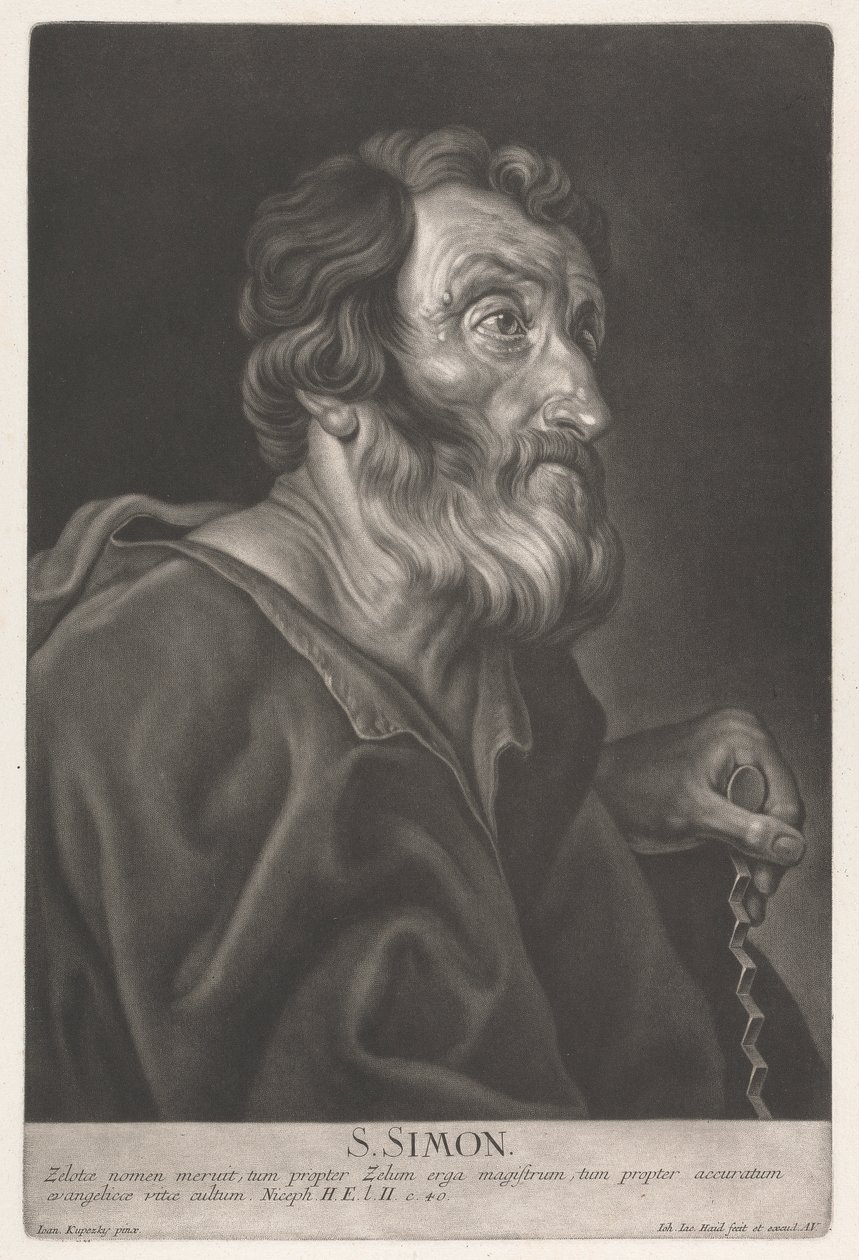 S. Szymon autorstwa Johann Jacobus Haid