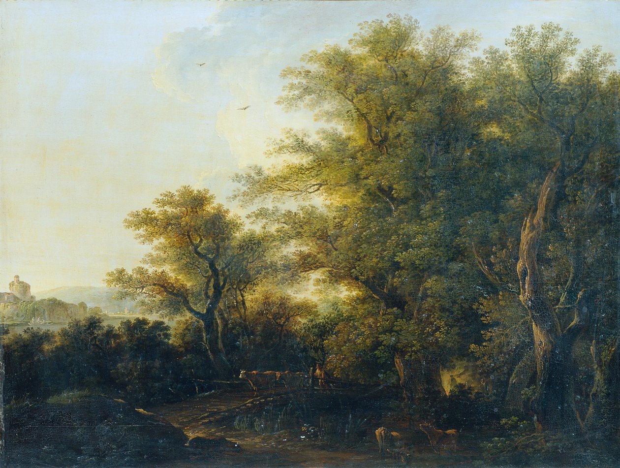 wyjście z lasu autorstwa Johann Josef Schindler
