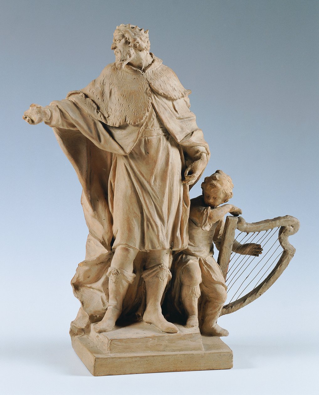 Król Dawid autorstwa Johann Joseph Resler