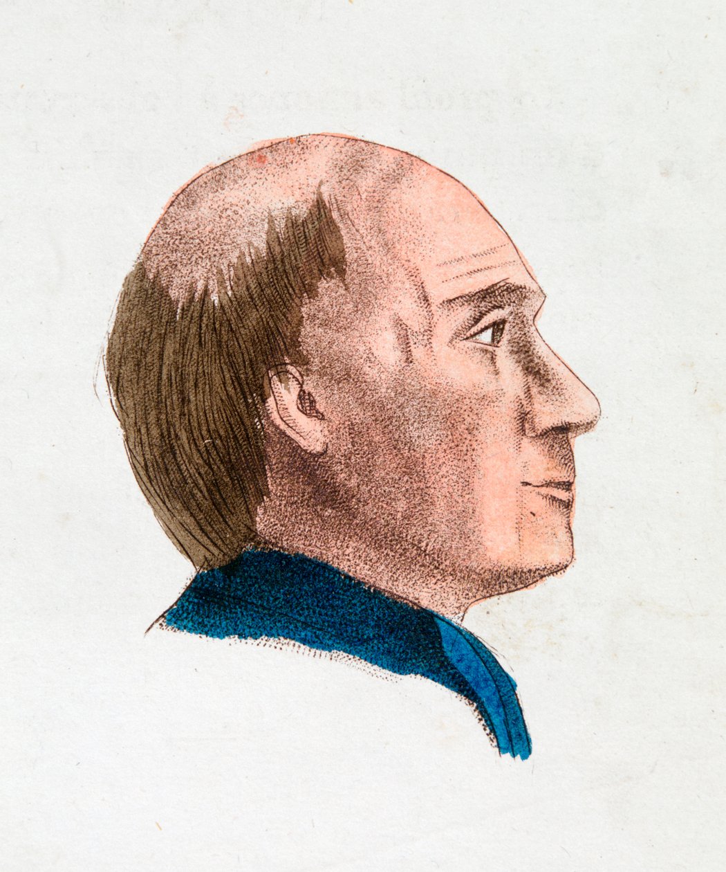 Cechy twarzy osoby filozoficznej i głębokiej, 1808 autorstwa Johann Kaspar Lavater
