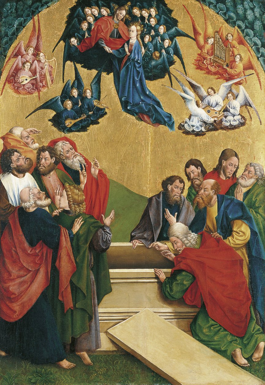 Wniebowzięcie Najświętszej Maryi Panny autorstwa Johann Koerbecke