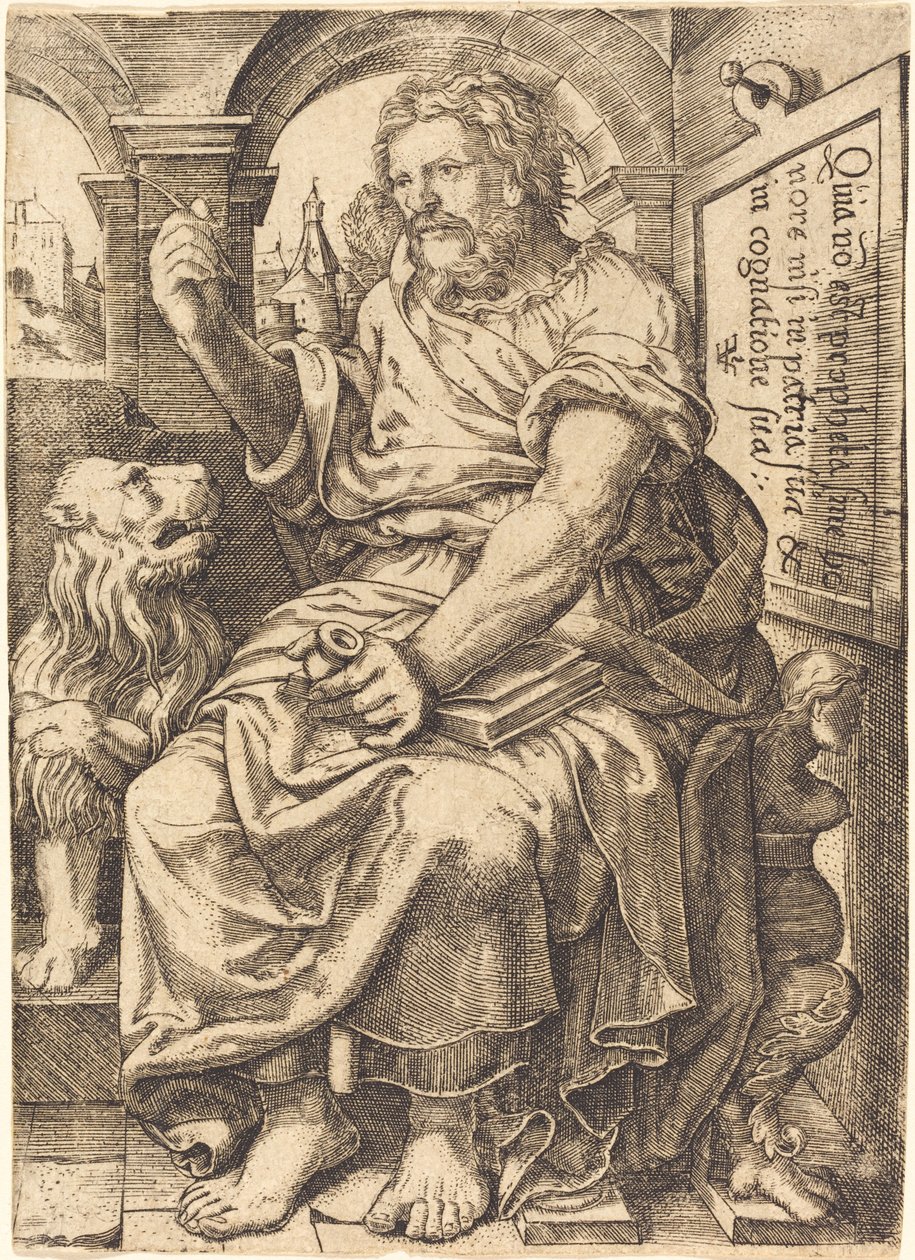 Święty Marek autorstwa Johann Ladenspelder