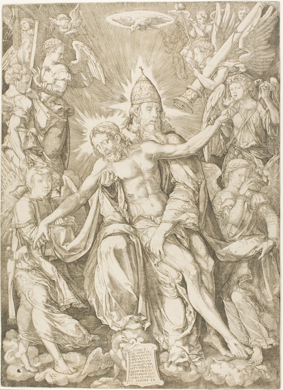 Trójca Święta autorstwa Johann Ladenspelder