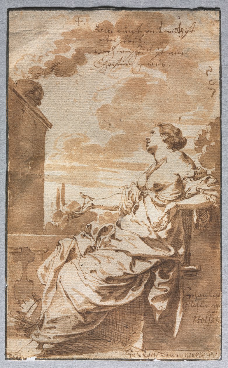 Alegoria wiary chrześcijańskiej autorstwa Johann Liss