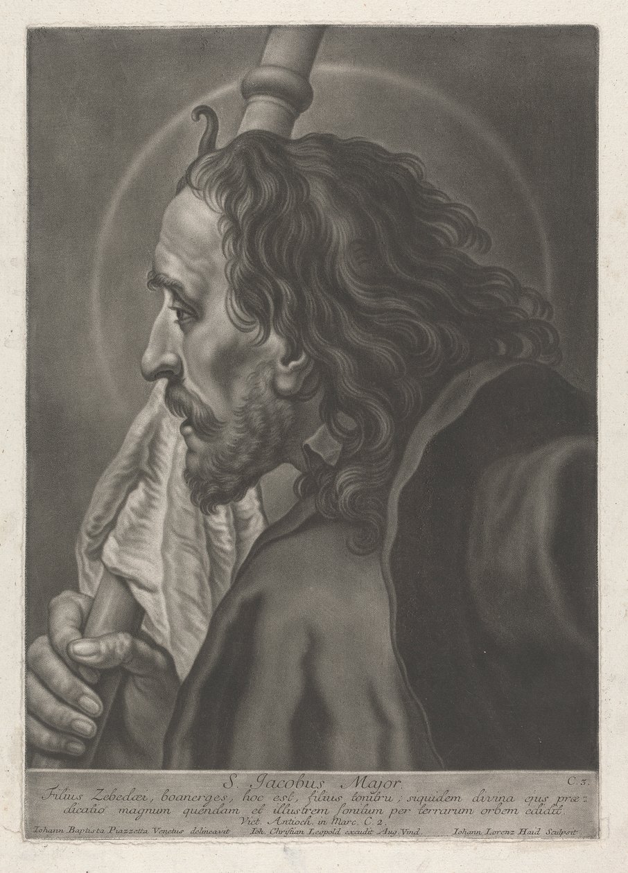 S. Jacobus Major autorstwa Johann Lorenz Haid