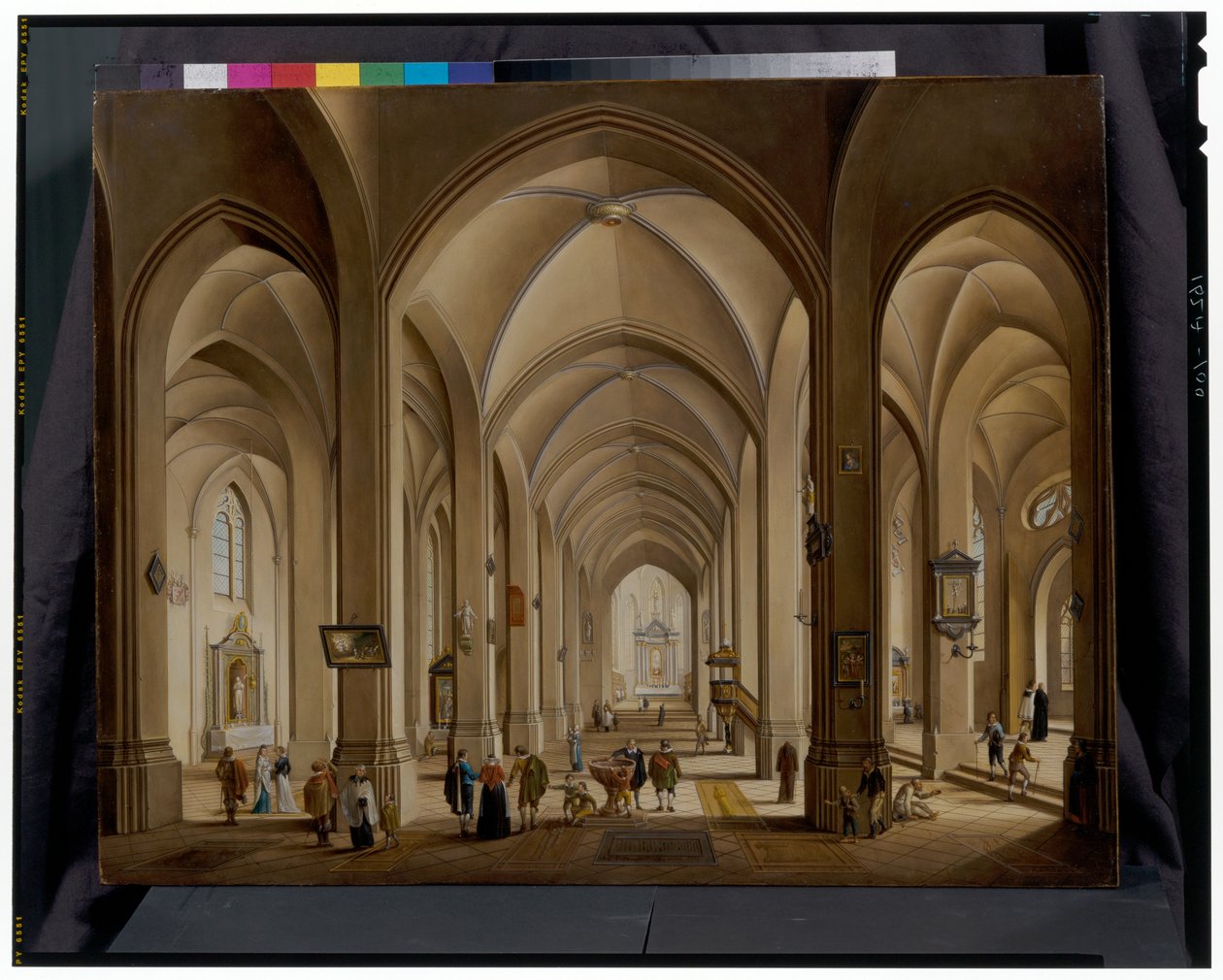 Kirkon sisustuksen kiillotus autorstwa Johann Ludwig Ernst Morgenstern