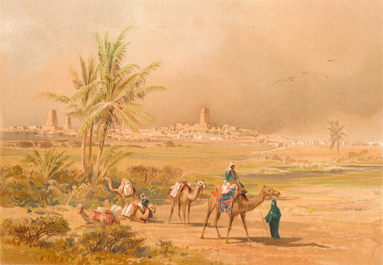 Timbuctoo, c1852, 1903 autorstwa Johann Martin Bernatz