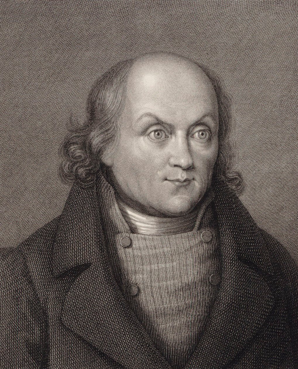 Portret Hansa Georga Nägelego 1773-1836. autorstwa Johann Martin Esslinger
