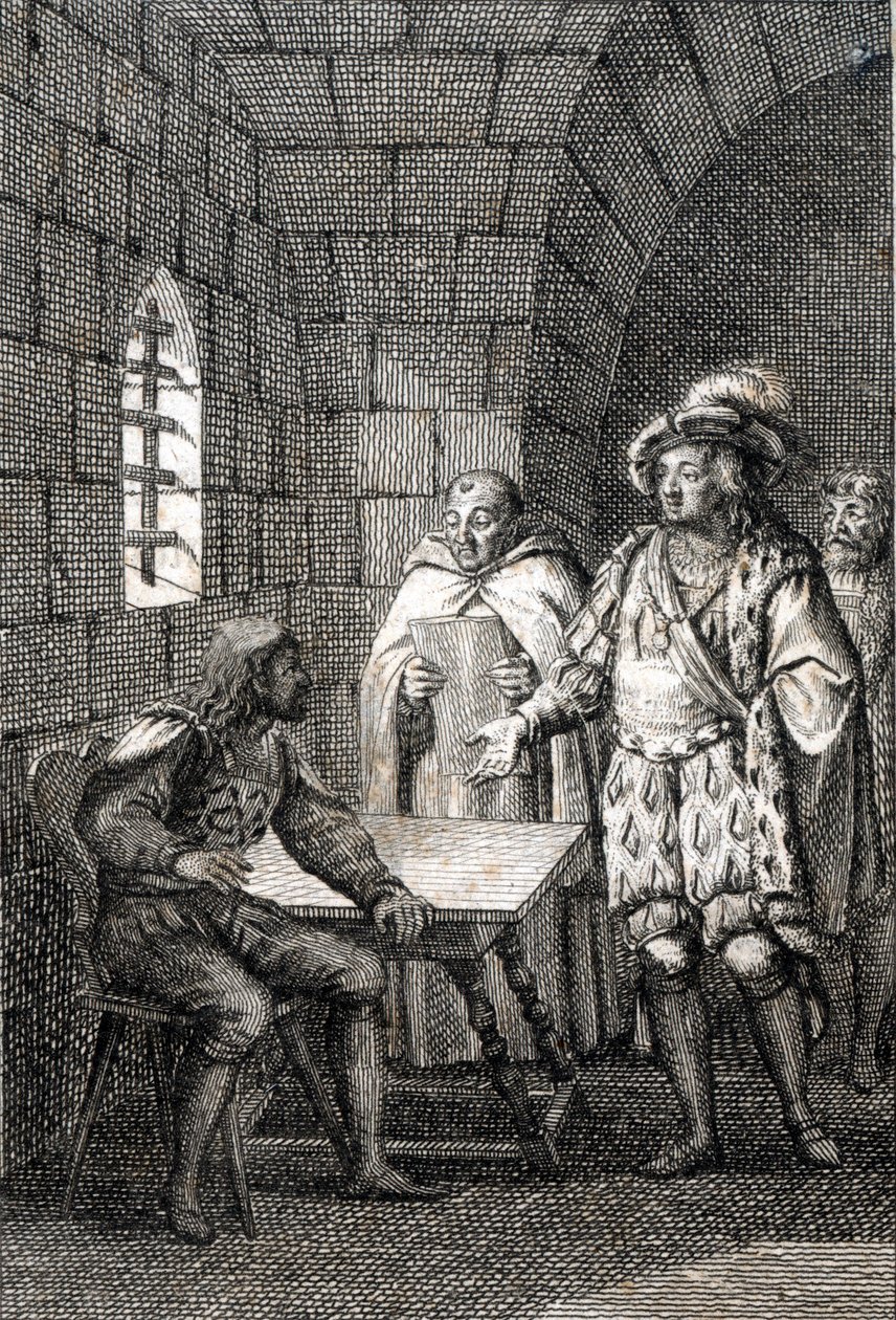 Traktat z Trausnitz: cesarz rzymski Ludwik IV Świętego Cesarstwa pogodził się z Fryderykiem Belem (1286-1330) w 1325 r., Aby zawrzeć porozumienie 13/03/1325 (cesarz Ludwik IV odnowił starą przyjaźń z Fryderykiem I z Austrii i zgodzili się rządzić Imperium autorstwa Johann Michael Mettenleiter