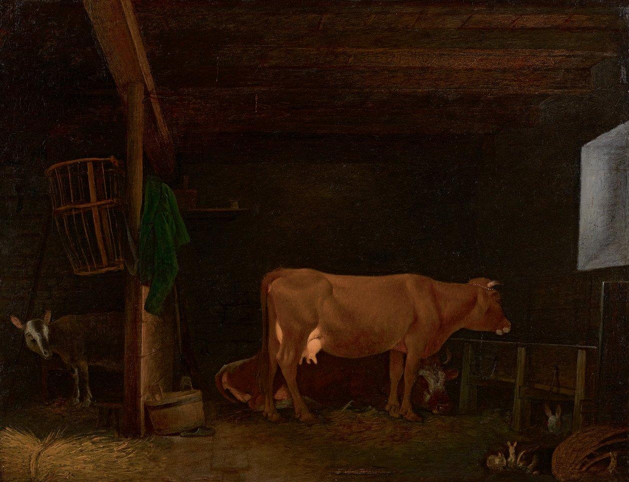 Kuhstall autorstwa Johann Michael Neder