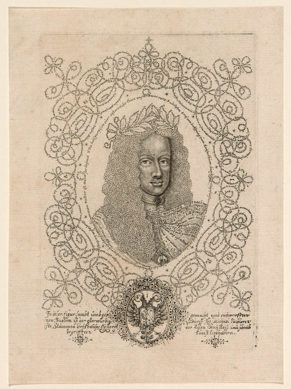 Józef I (sierpień), święty cesarz rzymski autorstwa Johann Michael Puchler
