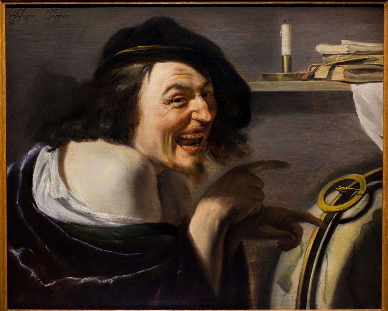 Demokryt, ok. 1620 (olej na drewnie) autorstwa Johann Moreelse