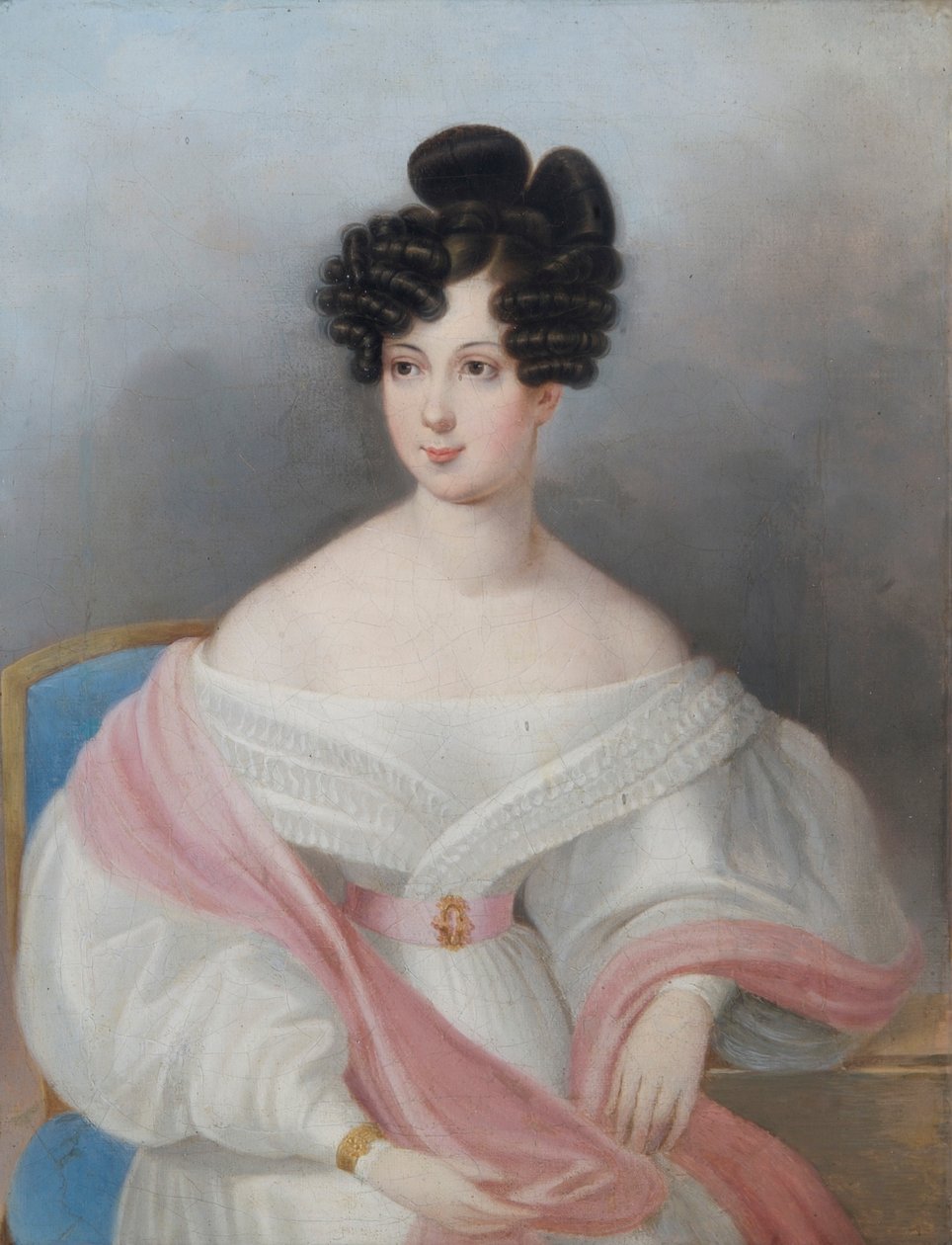 Hrabina Claudine Rhedey de Kis-Rhede autorstwa Johann Nepomuk Ender