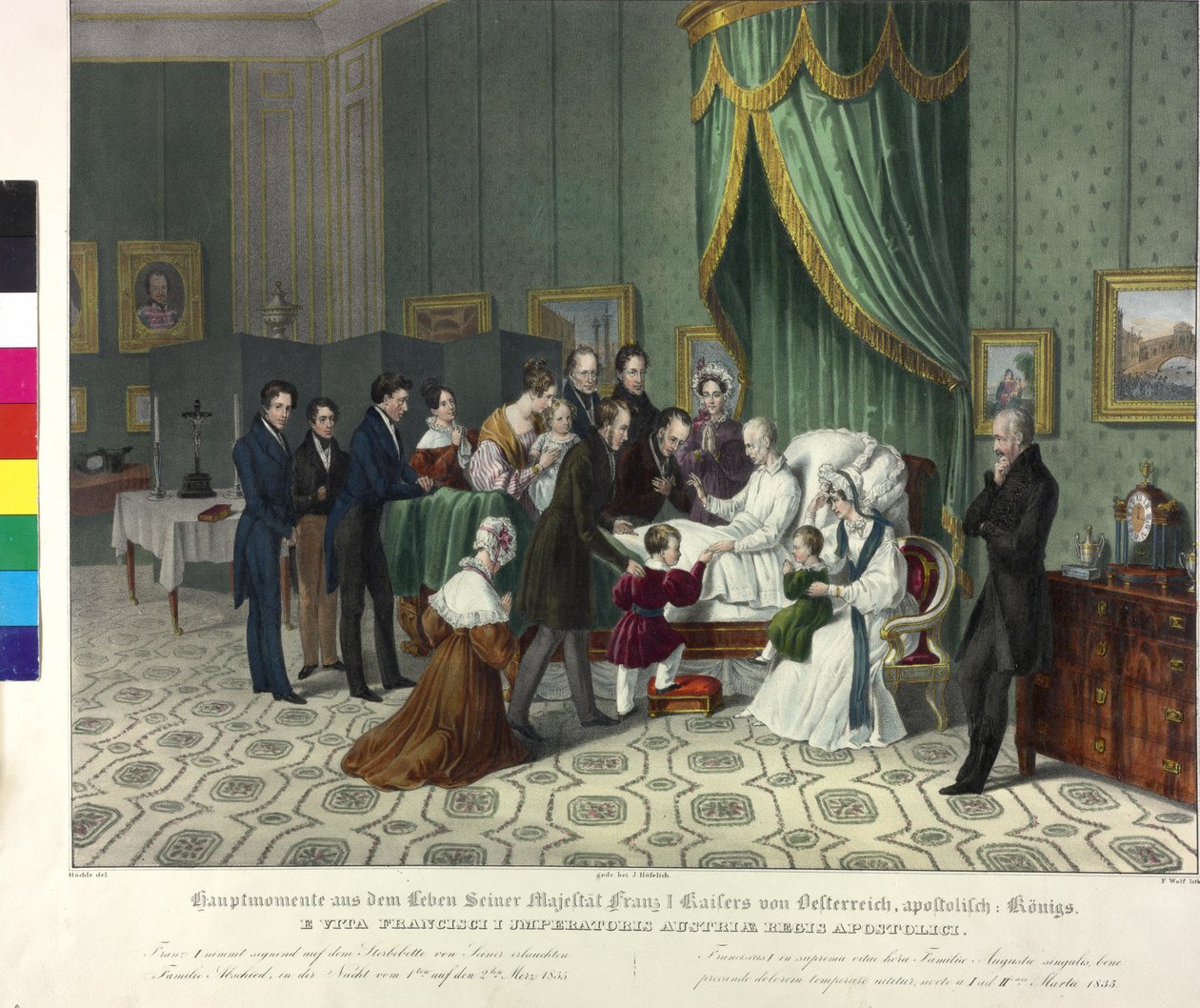 Franz II autorstwa Johann Nepomuk Hoechle
